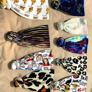 Huge baby girl bow/head wrap/ top knot purge